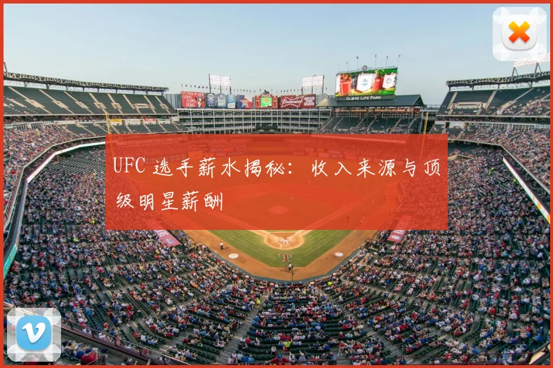UFC 选手薪水揭秘:收入来源与顶级明星薪酬